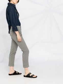 ETRO pantalon court à carreaux