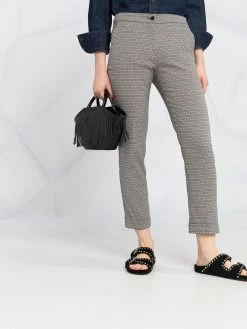 ETRO pantalon court à carreaux