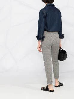 ETRO pantalon court à carreaux