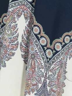 ETRO pantalon ample court à motif cachemire