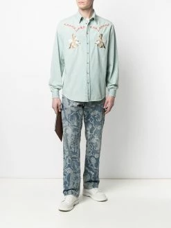 ETRO chemise à col pointu