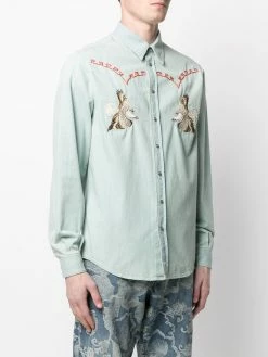 ETRO chemise à col pointu