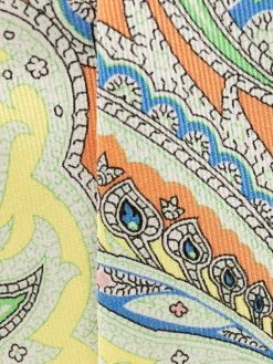 ETRO cravate à imprimé cachemire