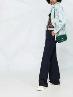 ETRO pantalon évasé à taille haute