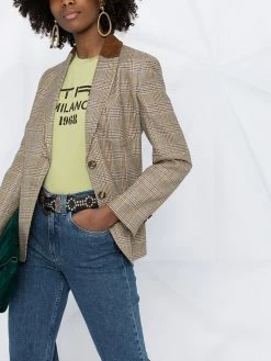 ETRO jean bootcut à taille haute