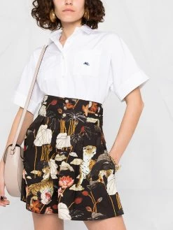 ETRO chemise à logo brodé