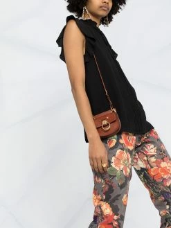 ETRO blouse à plastron plissé