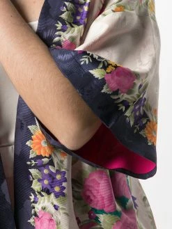 ETRO châle en soie à fleurs