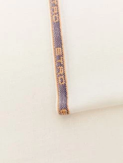 ETRO écharpe à logo brodé