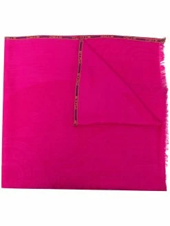 ETRO écharpe à logo brodé