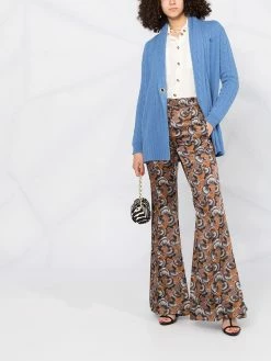 ETRO cardigan à boutonnière décalée