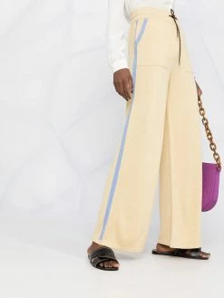 ETRO pantalon de jogging à bords contrastants