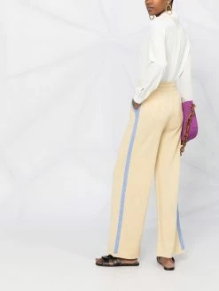 ETRO pantalon de jogging à bords contrastants