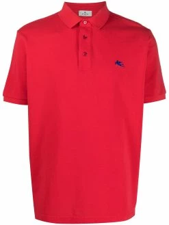 ETRO polo à logo brodé