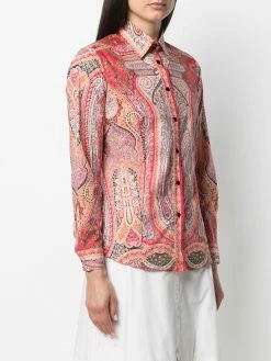 ETRO chemise imprimée à col pointu
