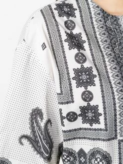 ETRO t-shirt à motif cachemire