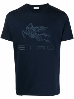 ETRO t-shirt Pegaso à logo
