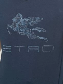 ETRO t-shirt Pegaso à logo