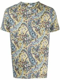 ETRO t-shirt à motif cachemire