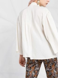 ETRO blouse crop à plis