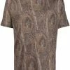 ETRO t-shirt à imprimé cachemire
