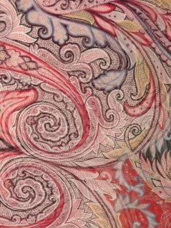 ETRO foulard en soie à motif cachemire