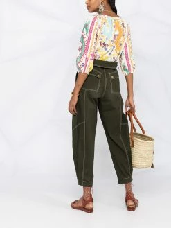 ETRO blouse à imprimé graphique