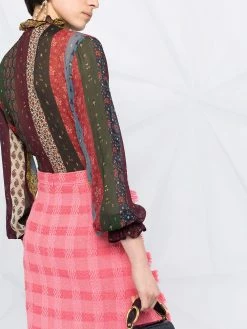 ETRO jupe évasée à carreaux