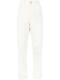 ETRO pantalon droit à taille haute