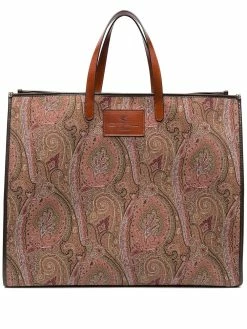 ETRO grand sac cabas à motif cachemire