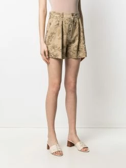 ETRO short en cuir