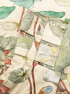 ETRO short fleuri à taille haute