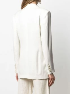 ETRO blazer long à boutonnière croisée