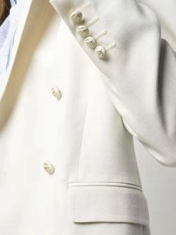 ETRO blazer long à boutonnière croisée