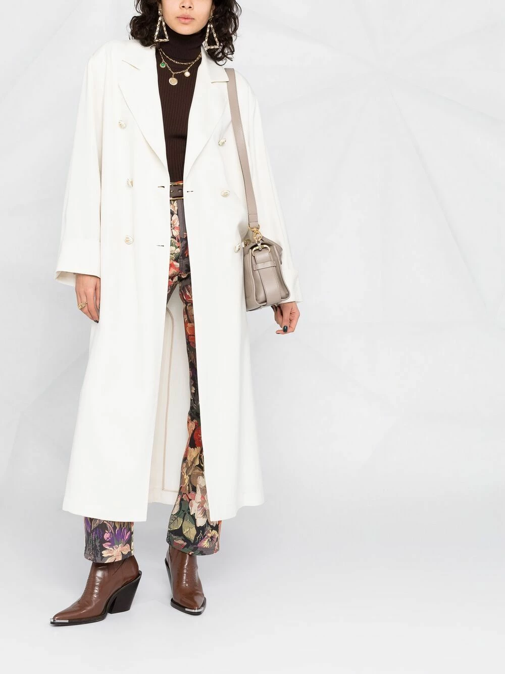 ETRO Prix Acceptable Manteau long croisé manteaux croisés & cabans femme 2 ETRO manteau long croisé