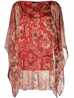 ETRO blouse à motif cachemire