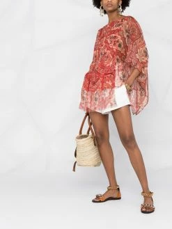 ETRO blouse à motif cachemire