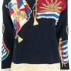 ETRO pull Maritime en intarsia