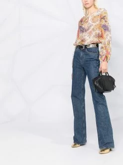 ETRO blouse à imprimé cachemire