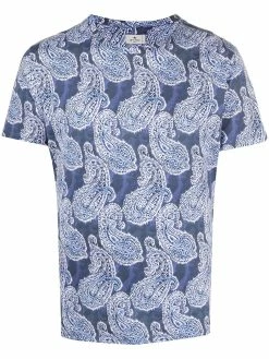 ETRO t-shirt à motif cachemire