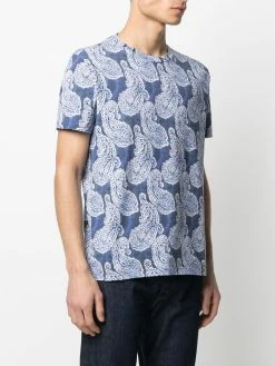 ETRO t-shirt à motif cachemire