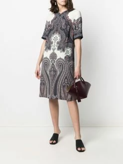 ETRO robe à motif cachemire