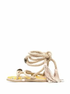 ETRO sandales à brides en corde