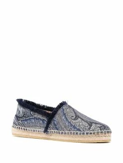 ETRO espadrilles à motif cachemire