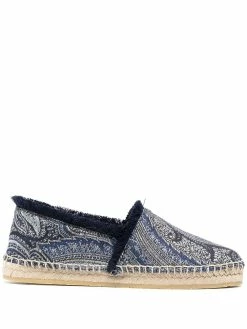 ETRO espadrilles à motif cachemire