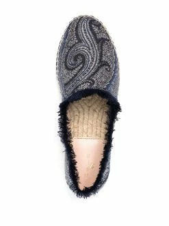 ETRO espadrilles à motif cachemire