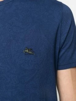 ETRO t-shirt à motif cachemire