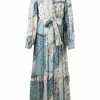 ETRO robe cache-cœur à fleurs