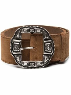 ETRO ceinture en daim à boucle