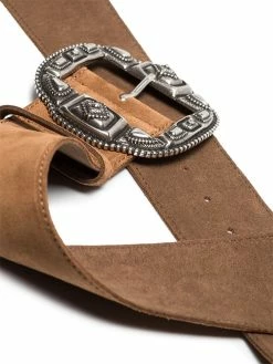 ETRO ceinture en daim à boucle